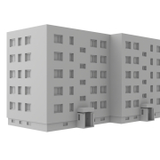 Blok mieszkalny - 2