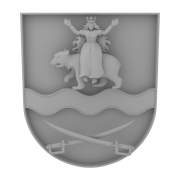 Herb 3D gminy Siedlce - 2