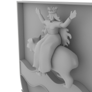 Herb 3D gminy Siedlce - 3
