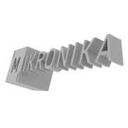 Logo Mikronika 3D - 2