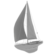 Jacht Orion # model 3D - 1