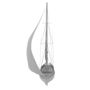 Jacht Orion # model 3D - 2
