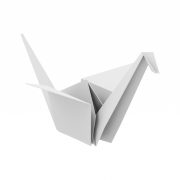 Żuraw origami