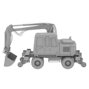Koparka 3D - 2