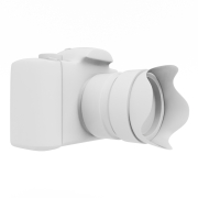 Aparat fotograficzny - widok pod kątem