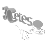 Logo 3D Cetes - 2