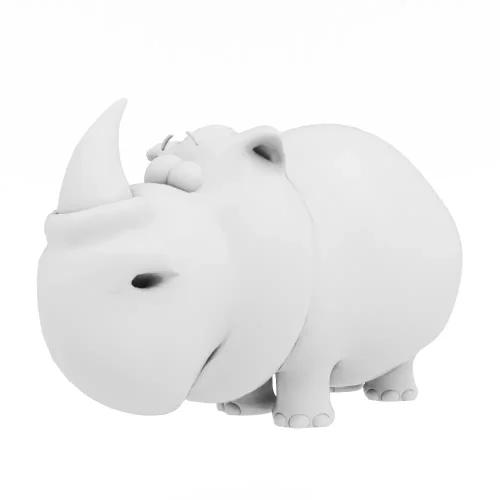 Kreskówkowy nosorożec