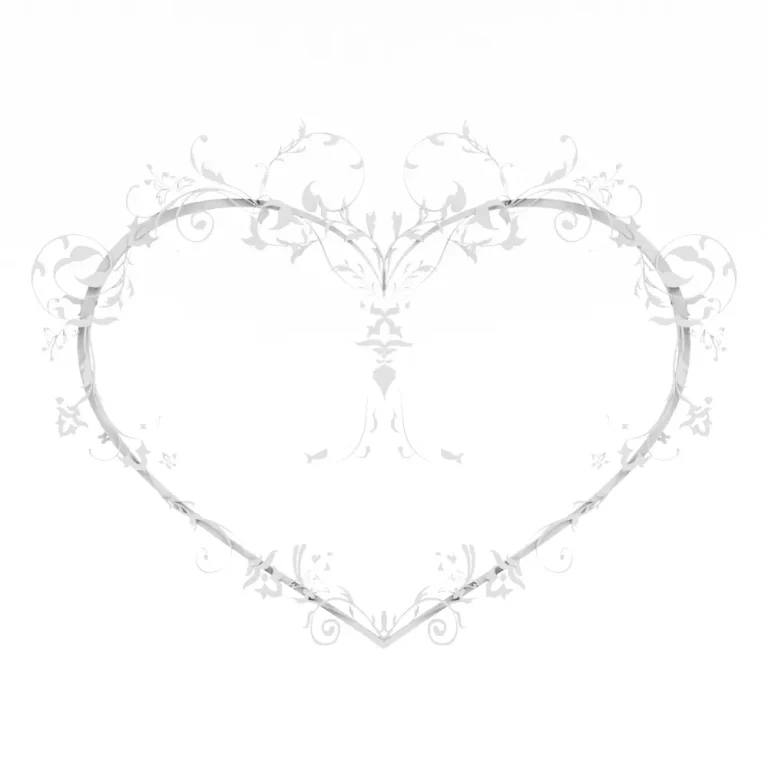 Girlanda w kształcie serca