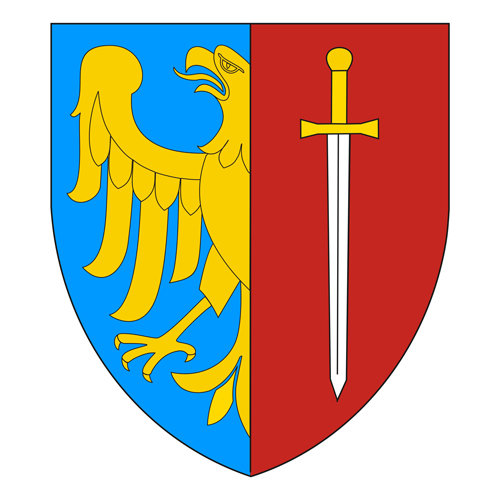 oryginalne logo Herb Miasta Żory