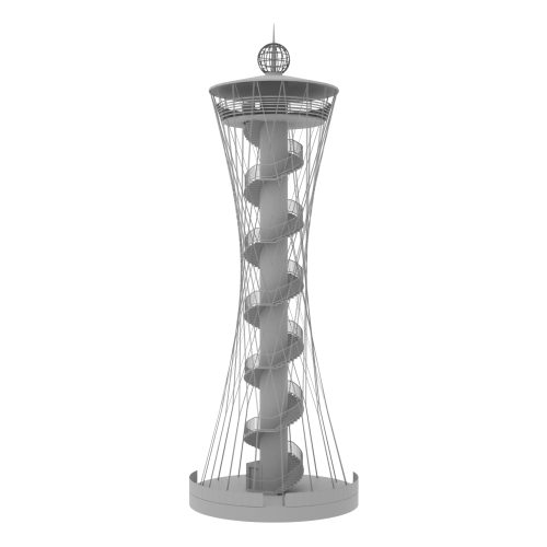 Kaszubskie Oko - wieża widokowa - 1