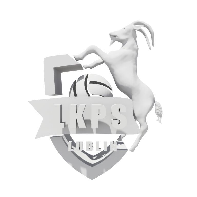 Model 3D logo LKPS Lublin